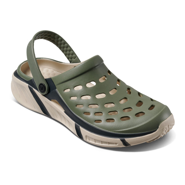 Trekking Clog Adults - Block Light Sage/Beige