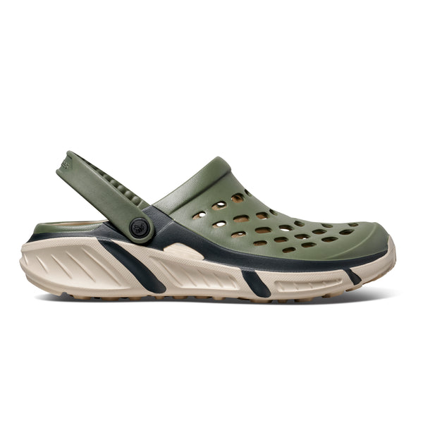 Trekking Clog Adults - Block Light Sage/Beige