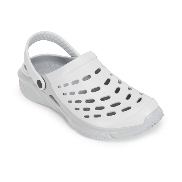 Trekking Clog Adults - Block Grey Monochromatic