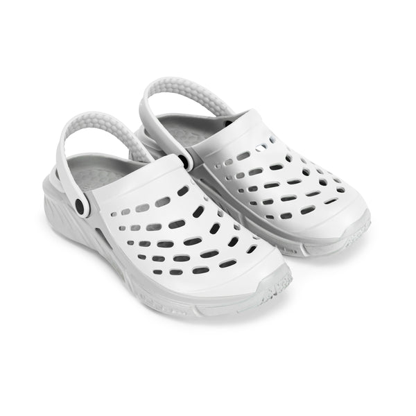 Trekking Clog Adults - Block Grey Monochromatic