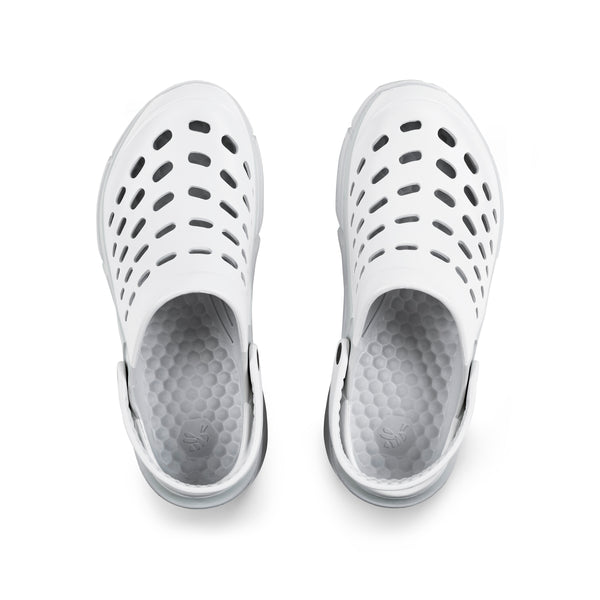 Trekking Clog Adults - Block Grey Monochromatic