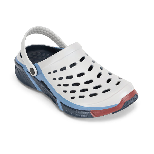 Trekking Clog Adults - Block Light Grey/True Navy