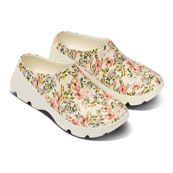 The Grove Clog - Bone Summer Floral