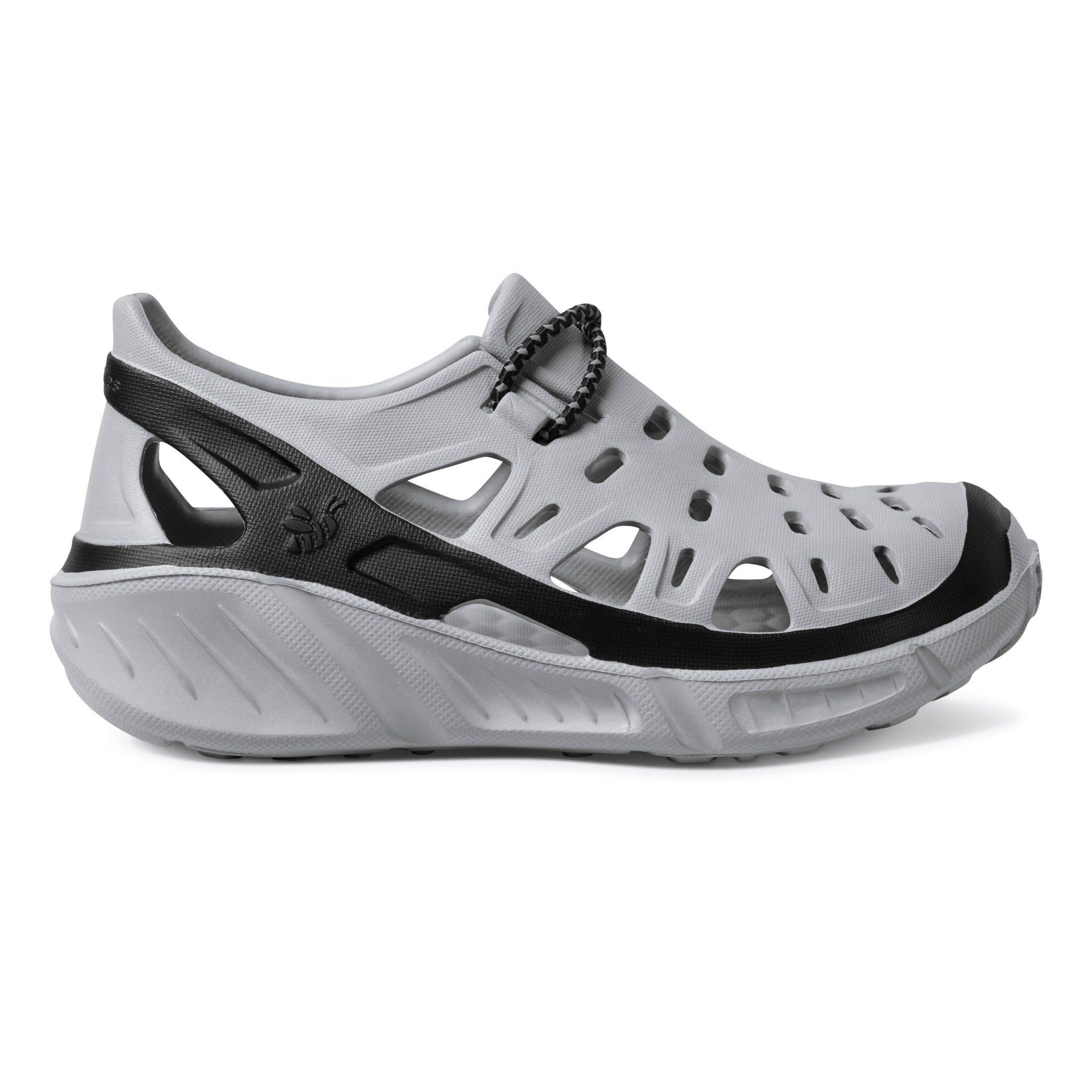 Kids Trekking Shoe Block Cloud Grey Black Joybees Footwear Canada
