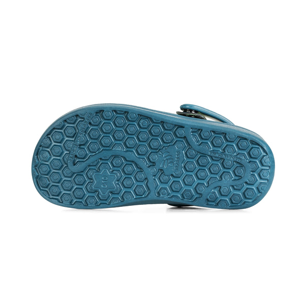 Kids' Varsity Lined Clog - Cascade/Citrus