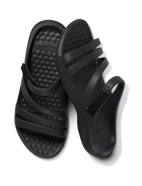 Lakeshore Sandal - Black / Black