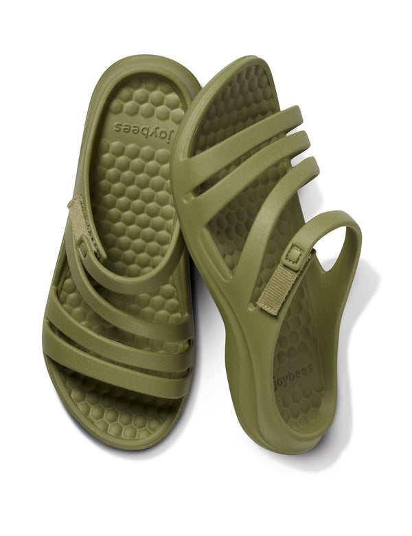 Lakeshore Sandal - Dusty Olive / Dusty Olive