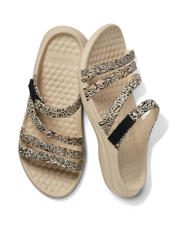 Lakeshore Sandal - Graphic Safari / Black