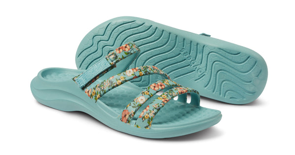 Lakeshore Sandal - Graphic Spring Floral / Marina