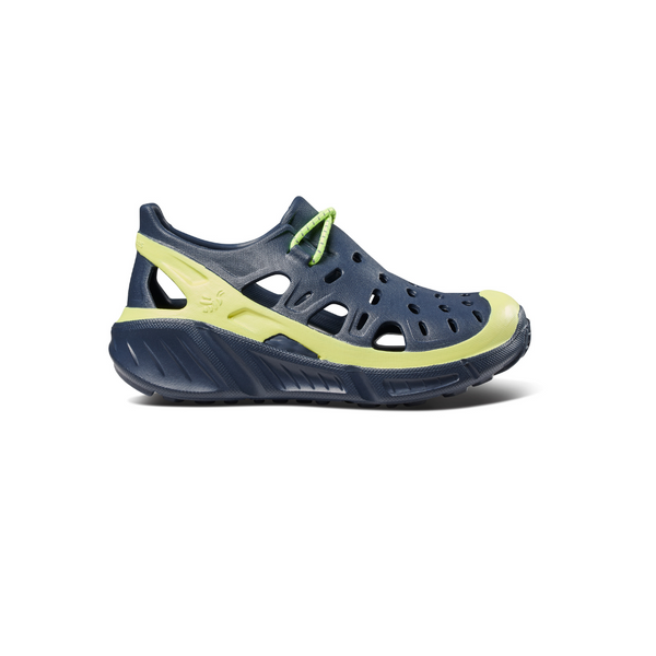 Chaussure de randonnée pour enfants - Block True Navy / Safety Yellow