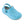 Load image into Gallery viewer, Kids&#39; Varsity Lined Clog - Graphic Sky Blue/Graphic Grey Cloud
