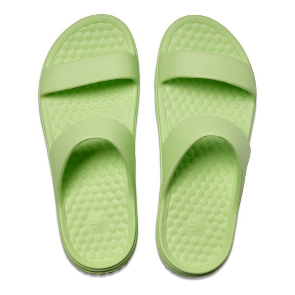 Riviera Sandal - Pastel Lime