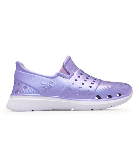 Kids' Splash Sneaker - Graphic Iridescent Purple