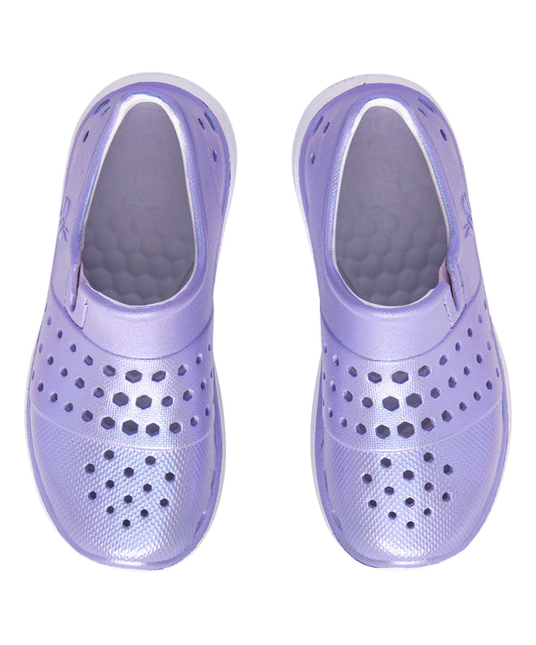 Kids' Splash Sneaker - Graphic Iridescent Purple