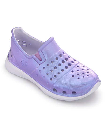Kids' Splash Sneaker - Graphic Iridescent Purple