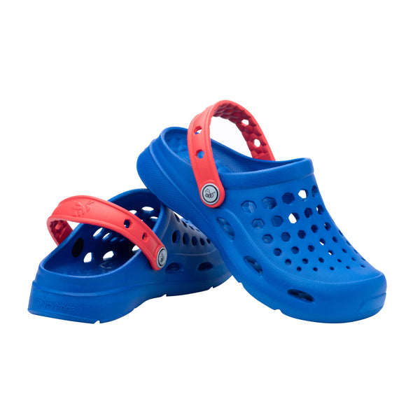 Sabots actifs - Enfants Bleu Sport/Rouge