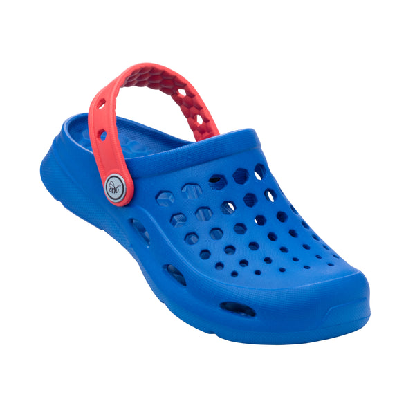 Sabots actifs - Enfants Bleu Sport/Rouge