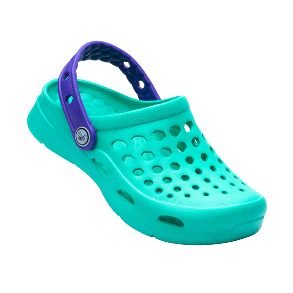 Kids' Active Clog - Teal / Violet