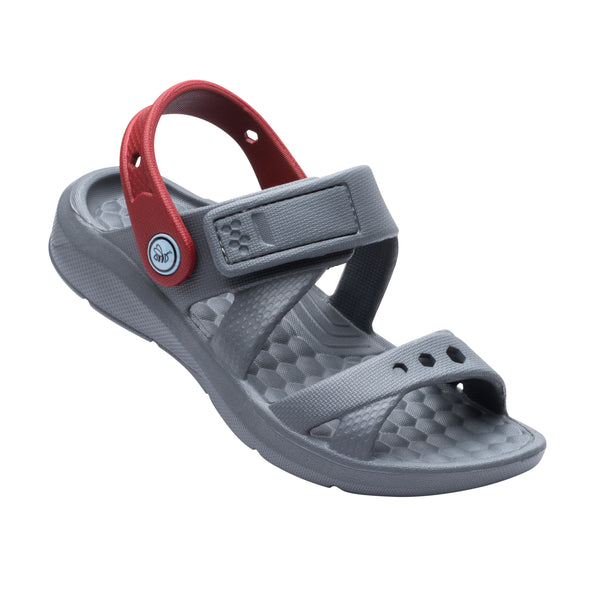 Kids' Adventure Sandal - Charcoal / Red