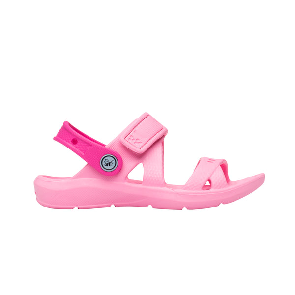 Enfants Sandales aventure - Rose Pale/Rose Sport