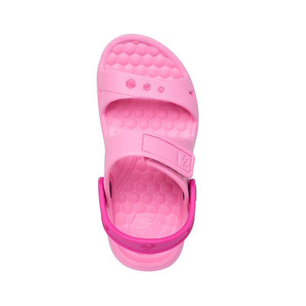 Enfants Sandales aventure - Rose Pale/Rose Sport