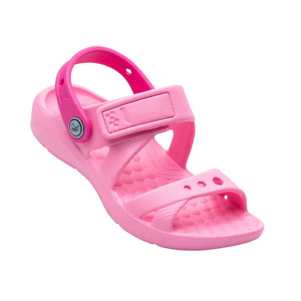 Enfants Sandales aventure - Rose Pale/Rose Sport