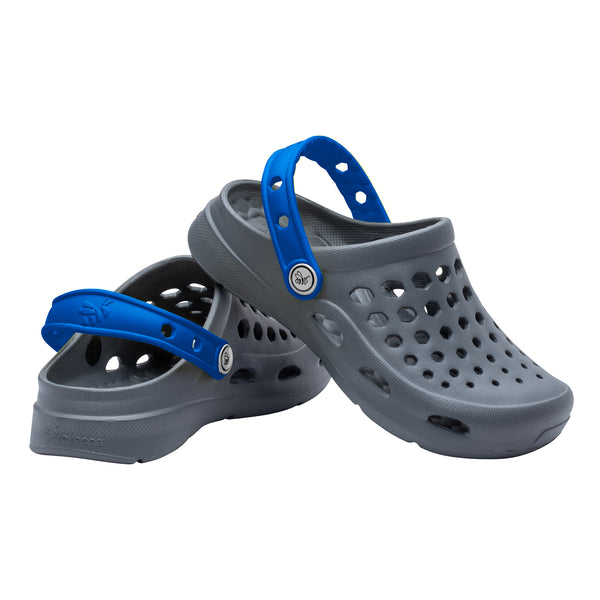 Kids' Active Clog - Charcoal / Sport Blue