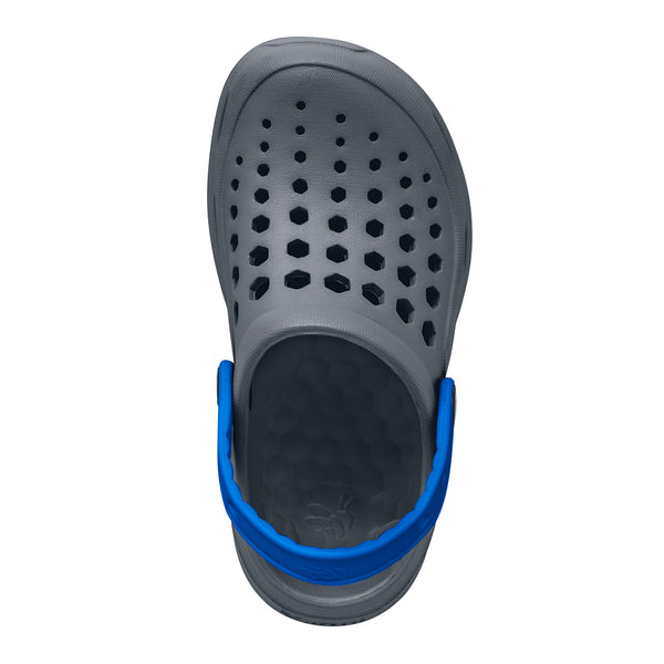 Kids' Active Clog - Charcoal / Sport Blue