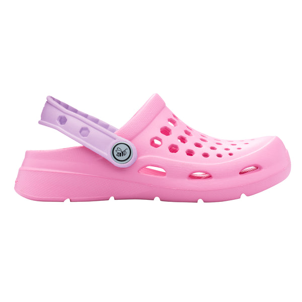 Sabots actifs - Enfants Rose Pale/Lavande