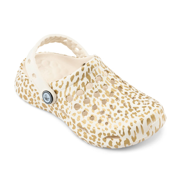 Kids' Active Clog - Graphic Bone Leopard