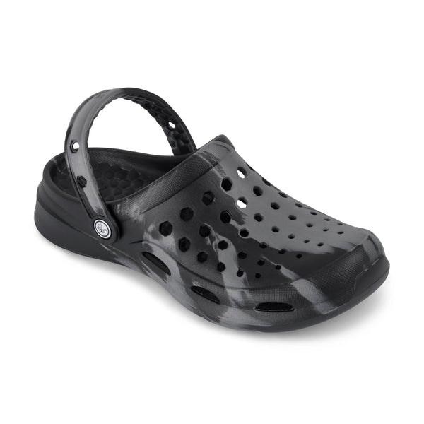 Active Clog Adults - Graphic Black/Charcoal Marbled