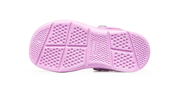 Kids Active Clog Graphic - Lavande Spiral Tie Dye
