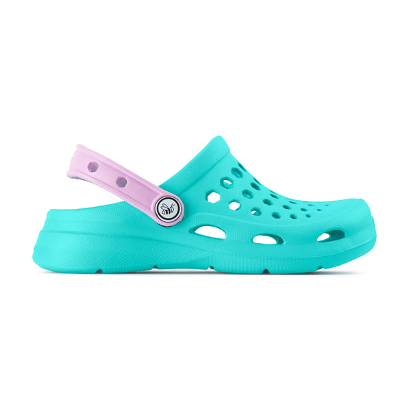 Sabot actif pour enfants - Island Aqua/Lavande