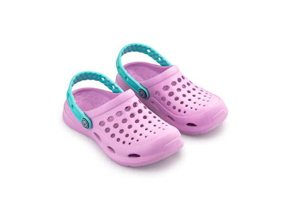 Kids' Active Clog - Lavender/Island Aqua