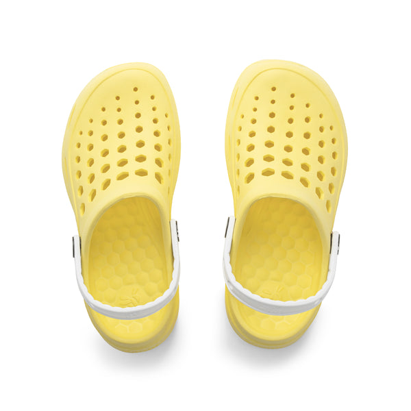 Kids' Active Clog - Yellow Iris/White