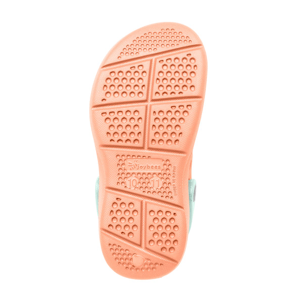 Sandale d'aventure pour enfants - Melon/Menthe