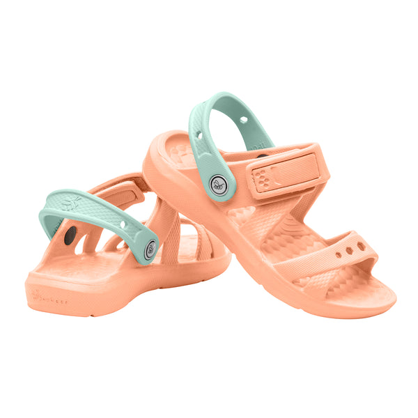 Sandale d'aventure pour enfants - Melon/Menthe