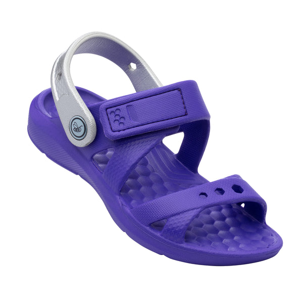 Kids' Adventure Sandal - Violet / Silver