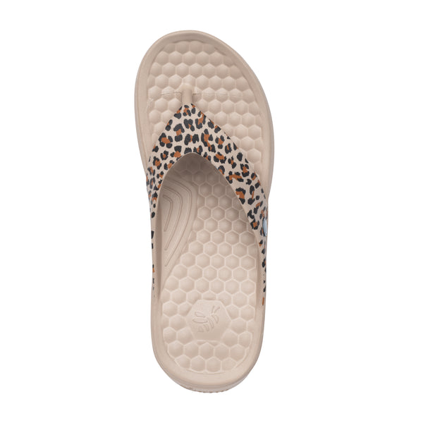 Tongs décontractées - Graphique - Leopard