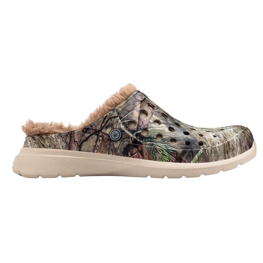 Cozy Lined Clog - Graphic Mossy Oak Break Up Country