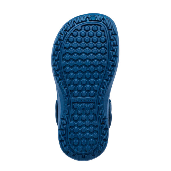 Sabot doublé confortable pour enfants - Bleu marine/rouge