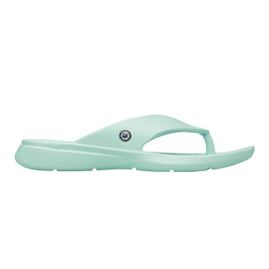 Oofos metallic mint deals