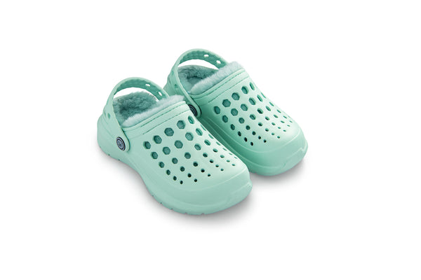 Kids' Cozy Lined Clog - Mint Julep/Ice Blue