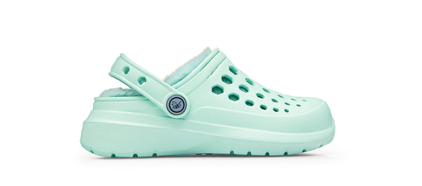 Kids' Cozy Lined Clog - Mint Julep/Ice Blue