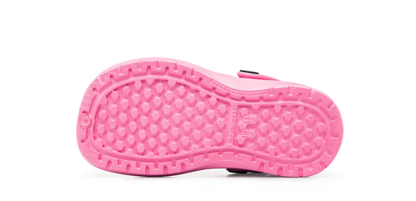 Sabot doublé confortable pour enfants - Rose pâle/corail 