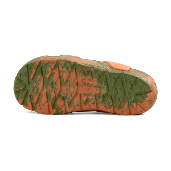 Kids' Creek Sandal - Olive/Burnt Orange Marbled