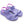 Load image into Gallery viewer, Dance Sandal - Blue Iris/Orchid
