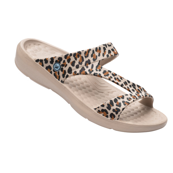 Everyday Sandal Graphic Leopard Joybees Footwear Canada
