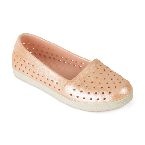 Espadrille Adults - Graphic Champagne Shimmer/Bone