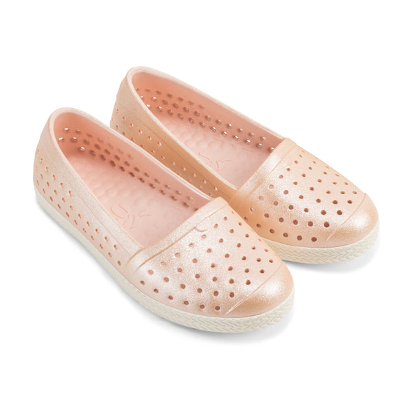 Espadrille Adults - Graphic Champagne Shimmer/Bone